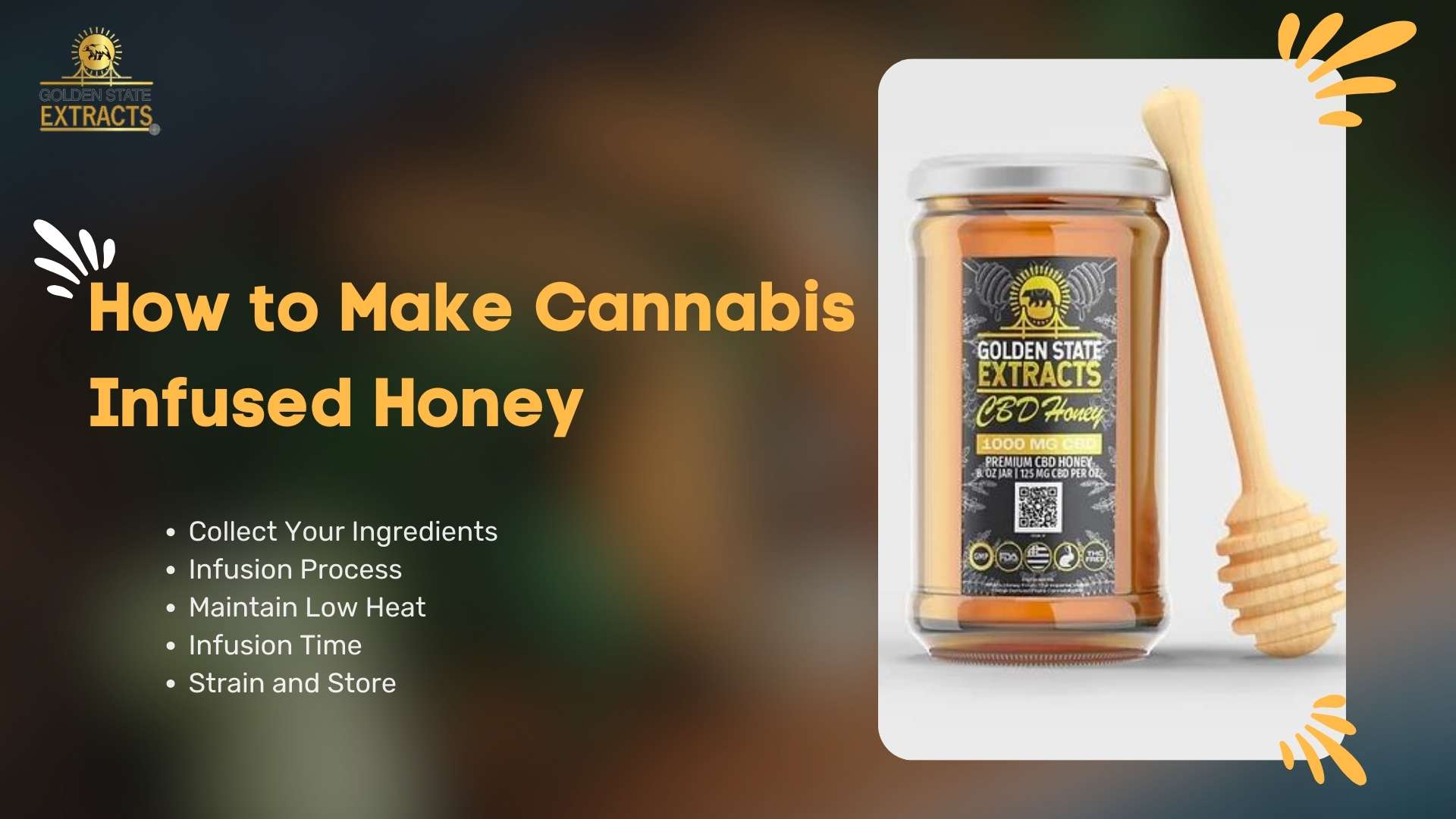 Read more about the article How to Make Cannabis Infused Honey